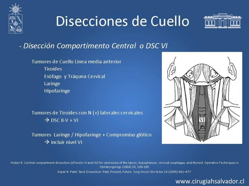 Diapositiva 19 de Disecciones ganglionares de cuello