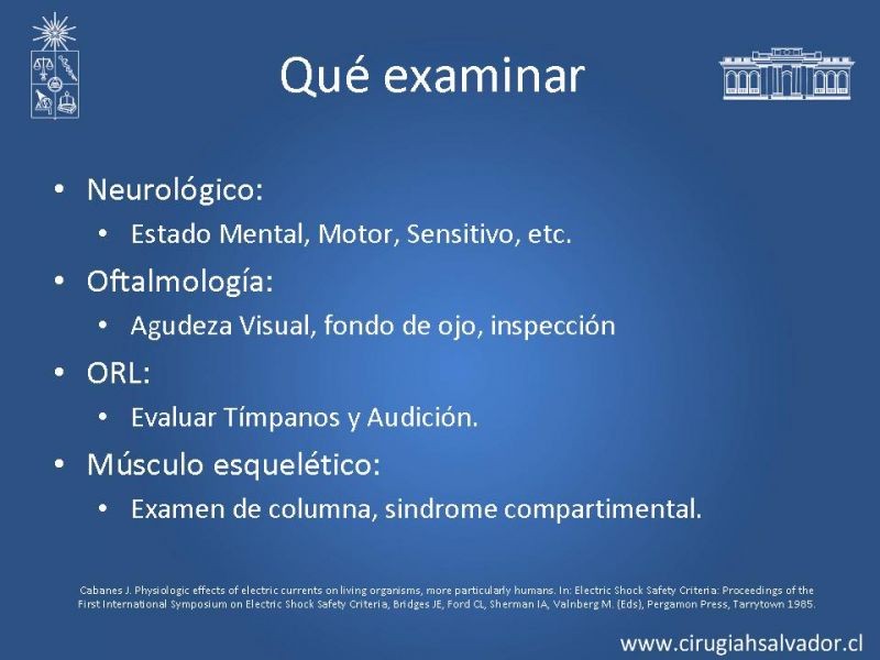Diapositiva 30 de Lesiones Eléctricas Severas