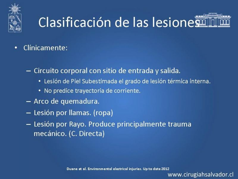 Diapositiva 17 de Lesiones Eléctricas Severas