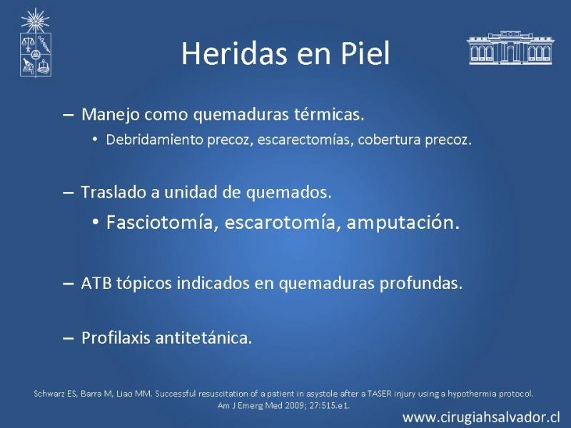 Diapositiva 39 de Lesiones Eléctricas Severas