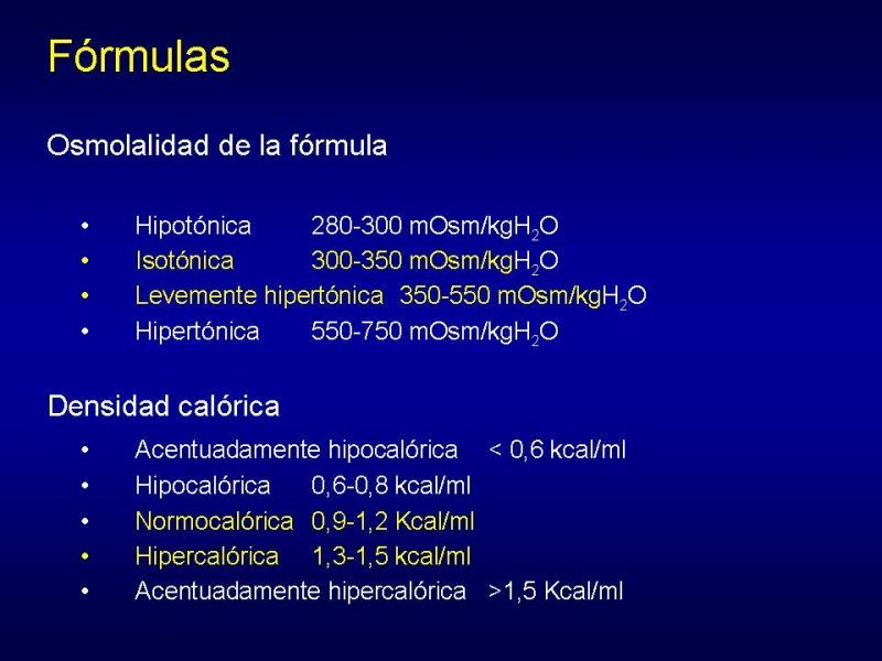Diapositiva 22 de Nutrición Enteral