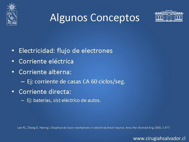 Diapositiva 5 de Lesiones Eléctricas Severas