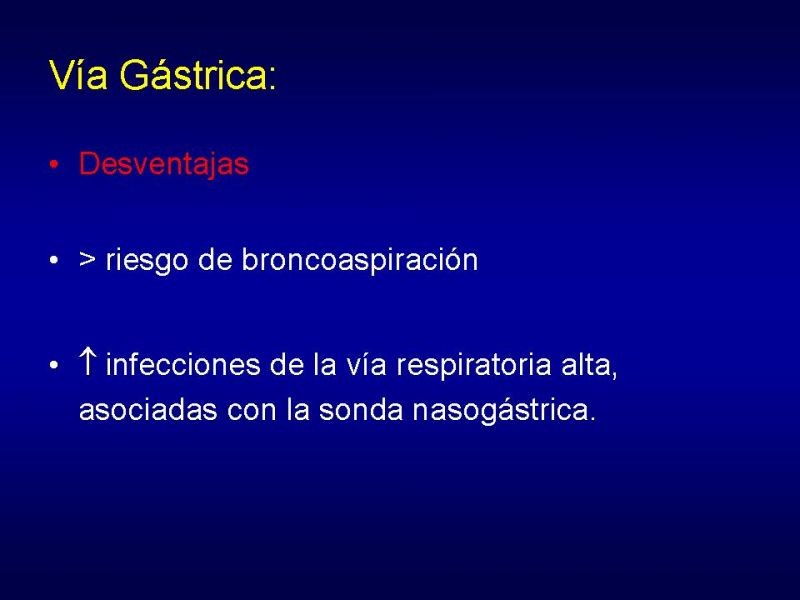 Diapositiva 15 de Nutrición Enteral