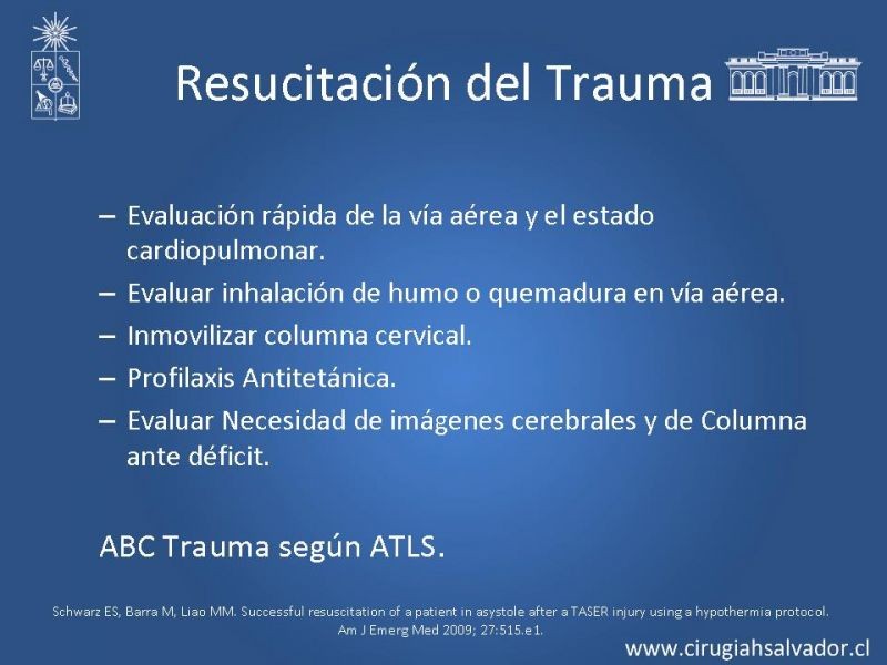Diapositiva 32 de Lesiones Eléctricas Severas