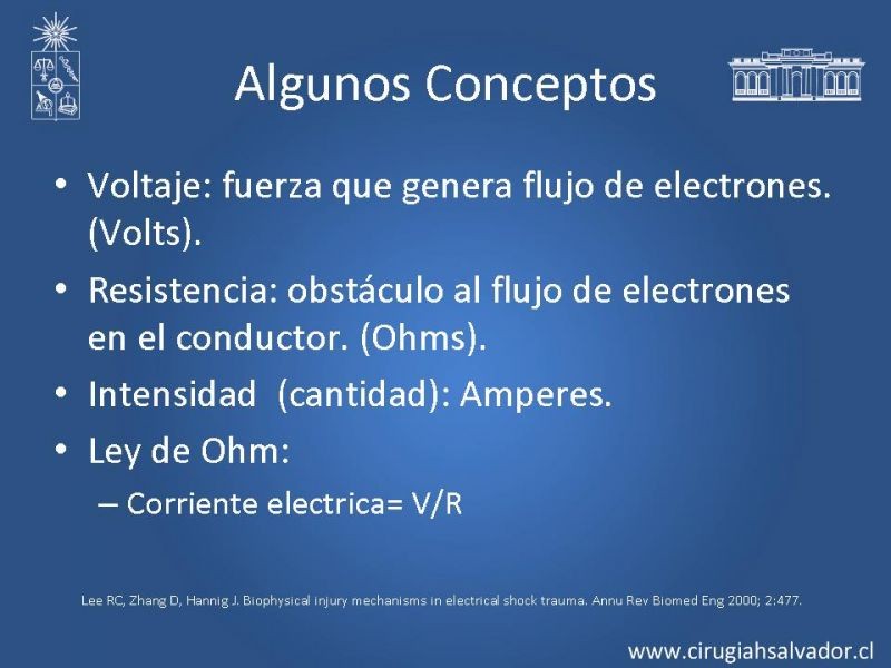 Diapositiva 6 de Lesiones Eléctricas Severas