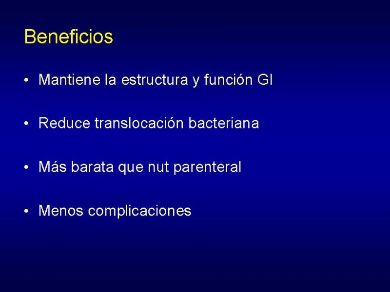 Diapositiva 3 de Nutrición Enteral
