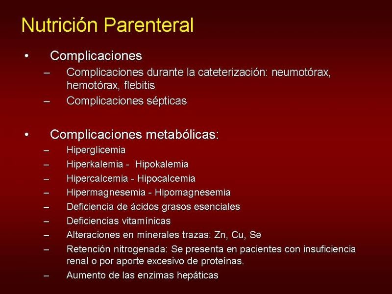 Diapositiva 35 de Nutrición Enteral