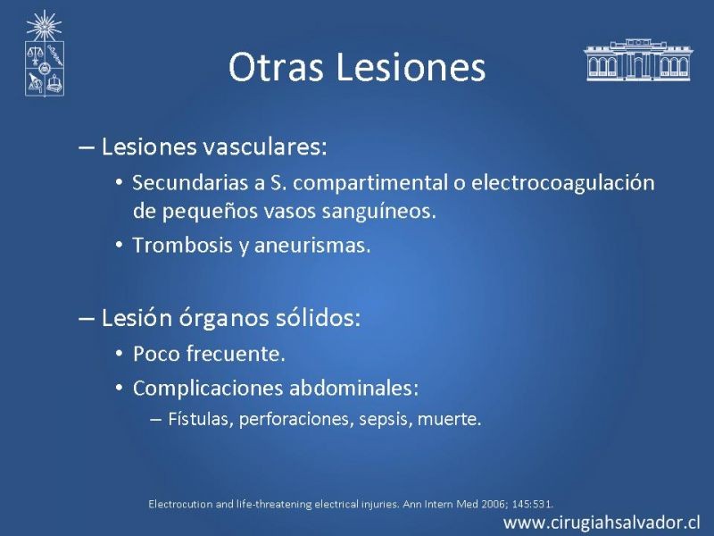 Diapositiva 28 de Lesiones Eléctricas Severas