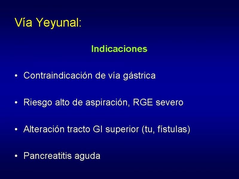 Diapositiva 17 de Nutrición Enteral