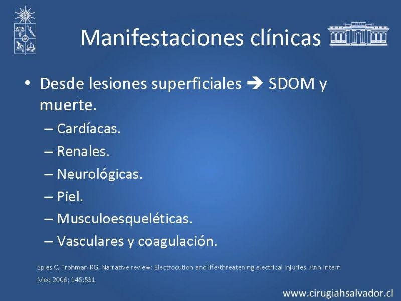 Diapositiva 18 de Lesiones Eléctricas Severas