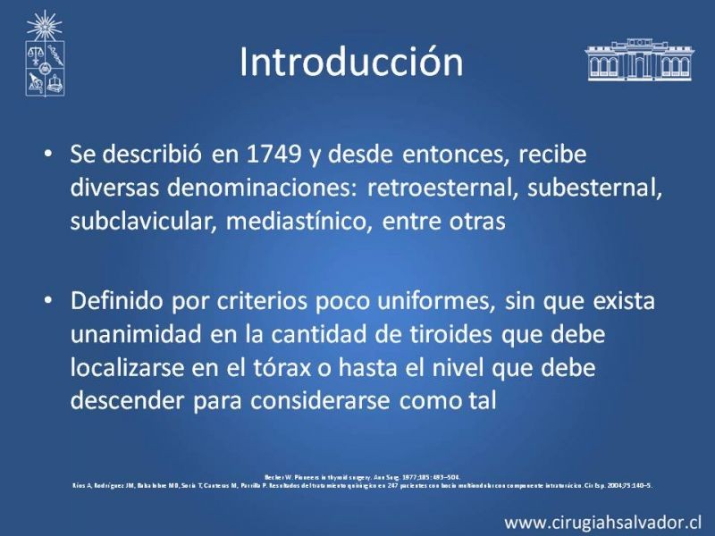 Diapositiva 1 de Bocio intratorácico