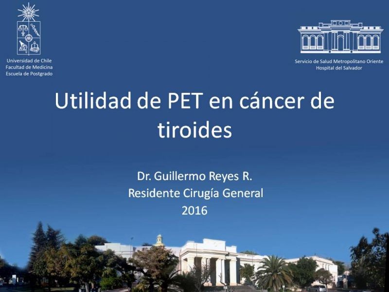 Diapositiva 15 de Utilidad de PET en cáncer de tiroides