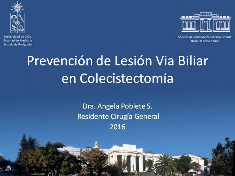 Diapositiva 17 de Prevención de Lesión Via Biliar en Colecistectomía 