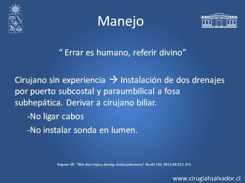 Diapositiva 13 de Prevención de Lesión Via Biliar en Colecistectomía 