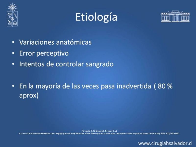 Diapositiva 3 de Prevención de Lesión Via Biliar en Colecistectomía 