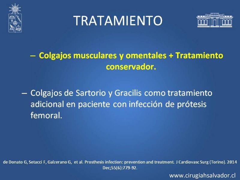 Diapositiva 34 de Infección de prótesis vasculares