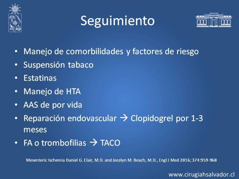 Diapositiva 36 de Isquemia mesentérica