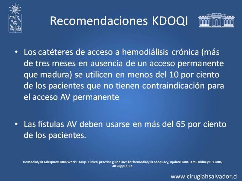 Diapositiva 22 de Acceso vasculares para Hemodiálisis