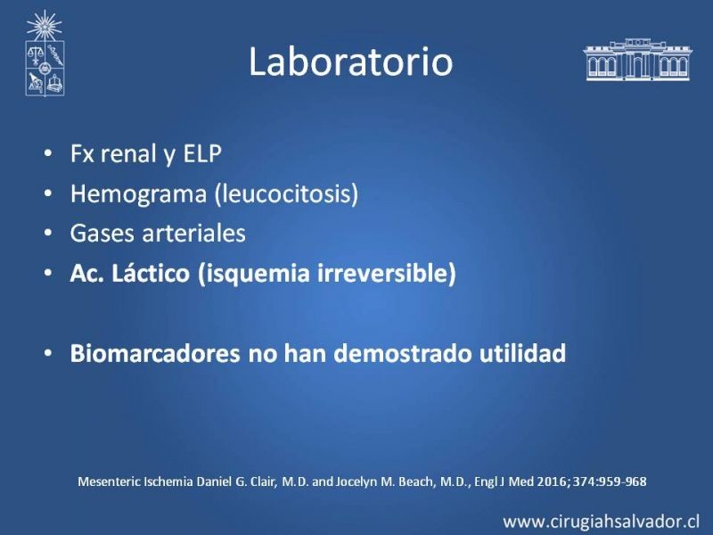 Diapositiva 12 de Isquemia mesentérica