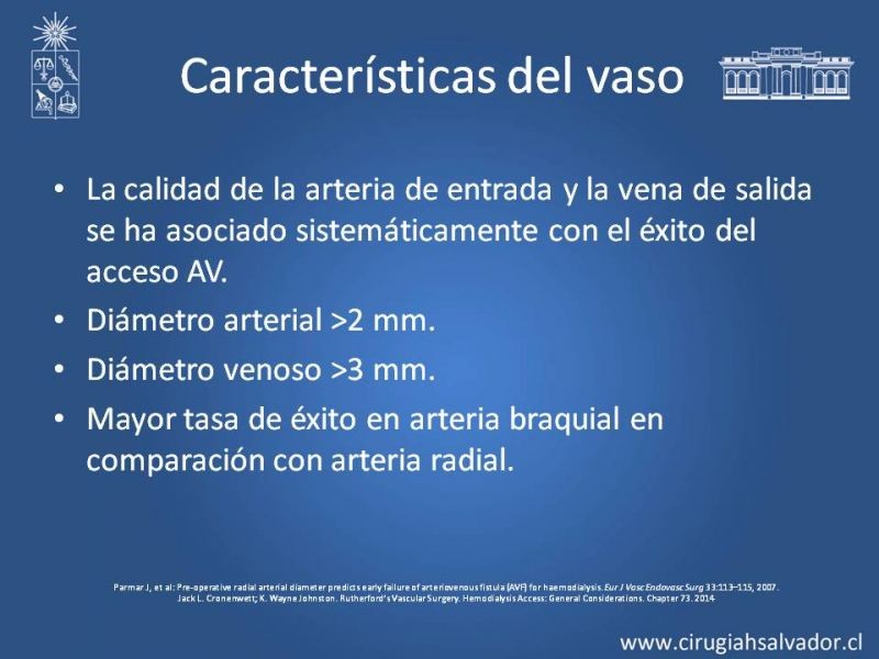 Diapositiva 14 de Acceso vasculares para Hemodiálisis