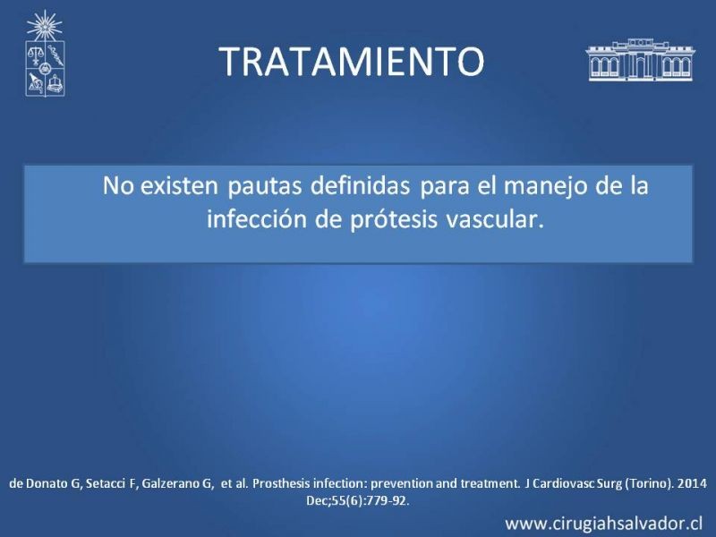 Diapositiva 31 de Infección de prótesis vasculares