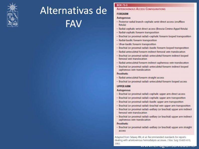 Diapositiva 21 de Acceso vasculares para Hemodiálisis