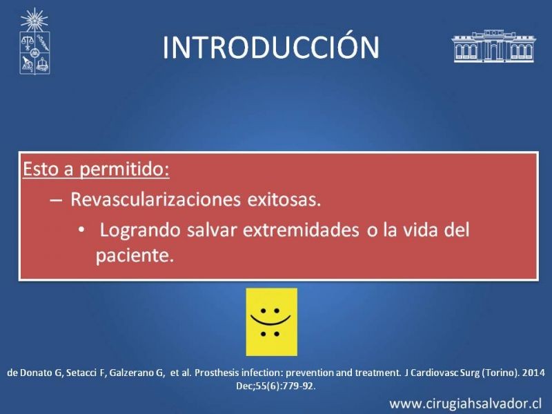 Diapositiva 7 de Infección de prótesis vasculares