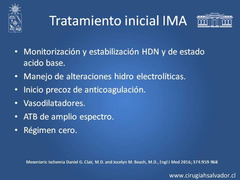 Diapositiva 18 de Isquemia mesentérica