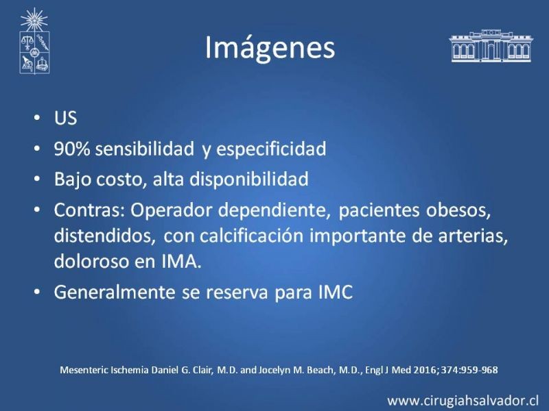 Diapositiva 13 de Isquemia mesentérica