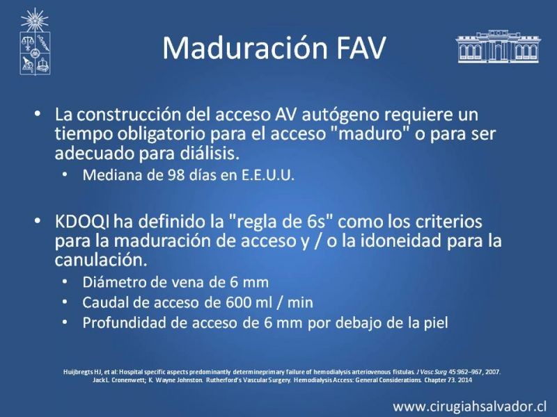 Diapositiva 11 de Acceso vasculares para Hemodiálisis