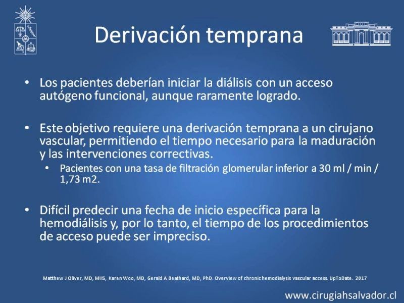 Diapositiva 17 de Acceso vasculares para Hemodiálisis