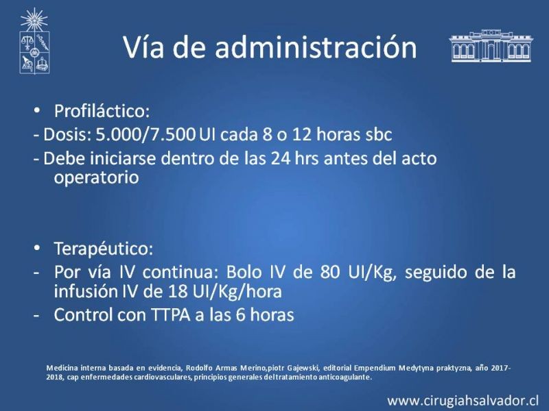 Diapositiva 5 de Anticoagulantes tradicionales y nuevos