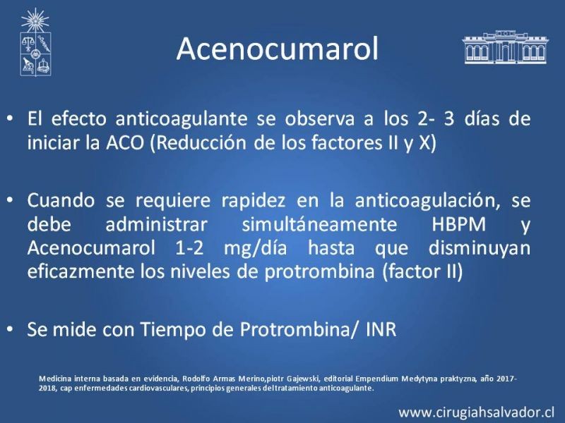Diapositiva 17 de Anticoagulantes tradicionales y nuevos