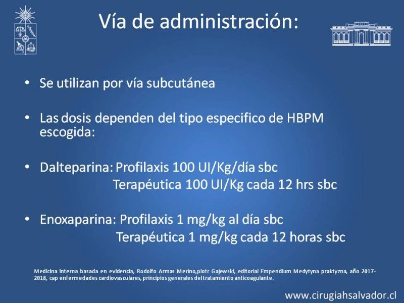 Diapositiva 11 de Anticoagulantes tradicionales y nuevos