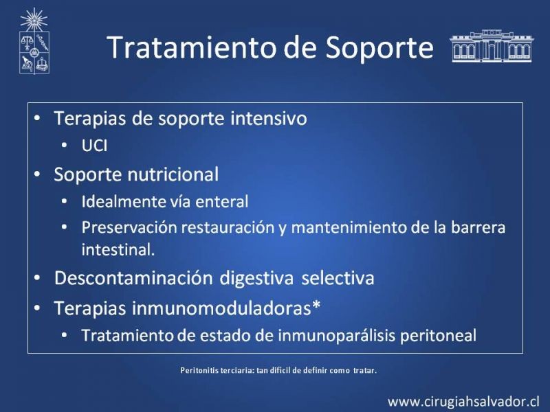 Diapositiva 29 de Peritonitis Secundaria y Terciaria