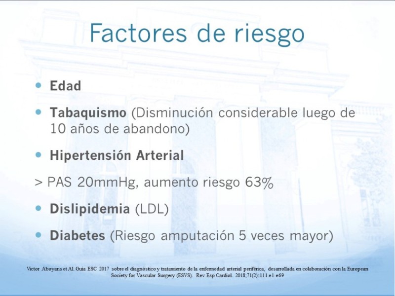 Diapositiva 3 de Tratamiento Endovascular de EAO Femoro-Distal
