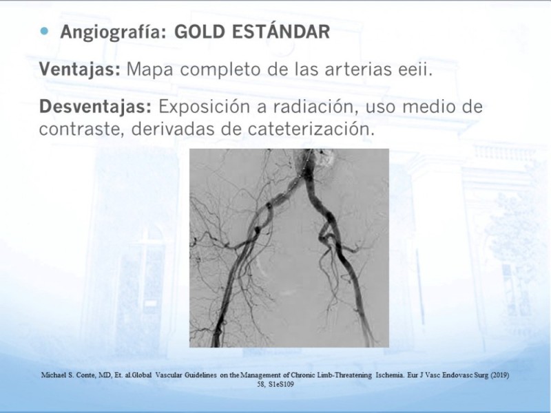 Diapositiva 9 de Tratamiento Endovascular de EAO Femoro-Distal