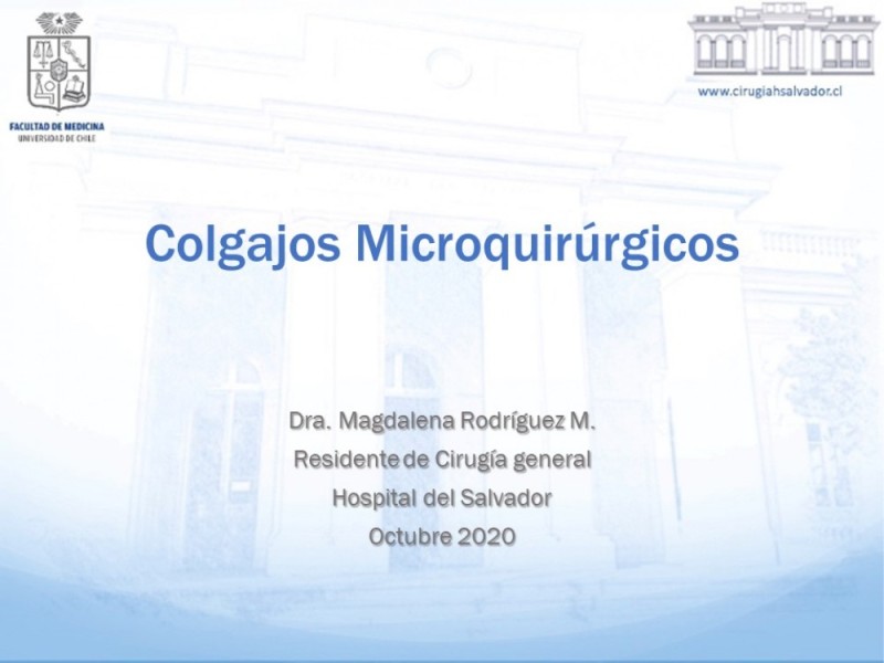 Diapositiva 32 de Colgajos MicroquirúrgicosColgajos Microquirúrgicos