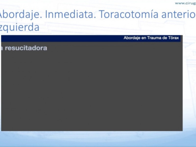 Diapositiva 16 de Trauma penetrante cardíaco