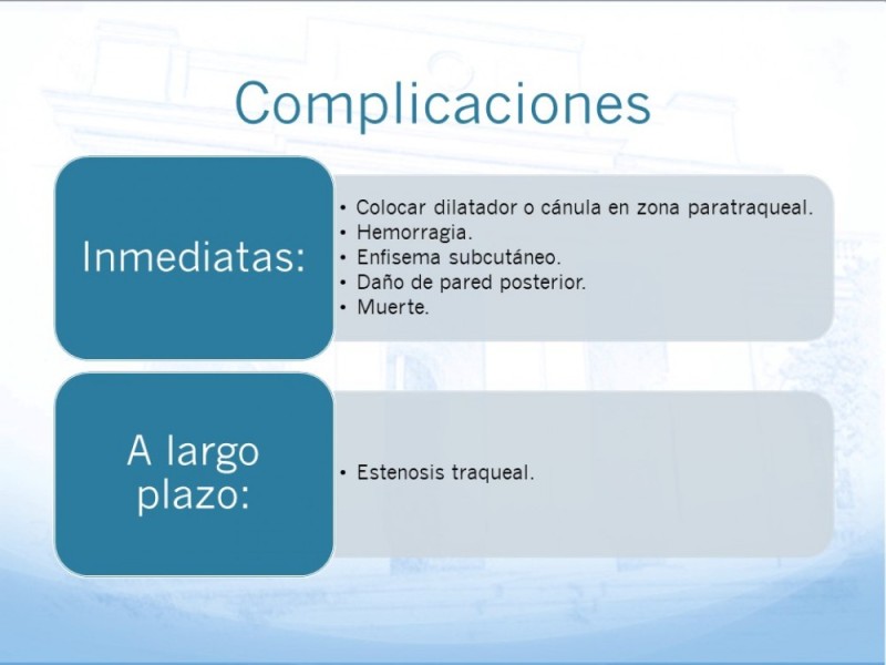 Diapositiva 34 de Traqueotomía: Indicaciones y técnica