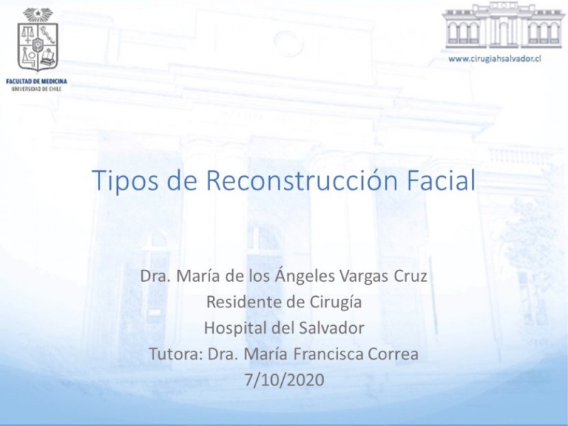 Diapositiva 50 de Tipos de Reconstrucción Facial