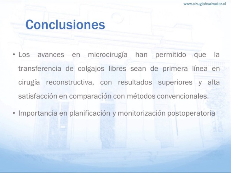 Diapositiva 31 de Colgajos MicroquirúrgicosColgajos Microquirúrgicos