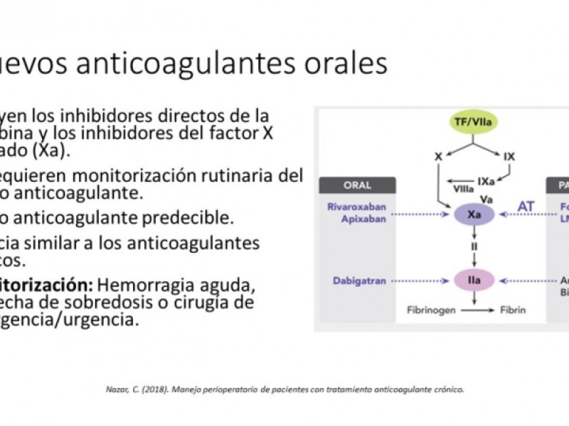 Diapositiva 17 de ¿ Cuándo suspender la anticoagulación oral para una cirugía ?