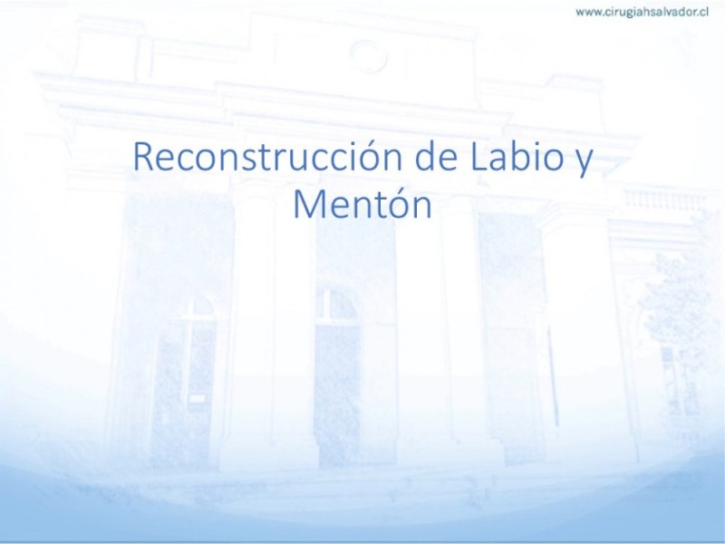 Diapositiva 34 de Tipos de Reconstrucción Facial