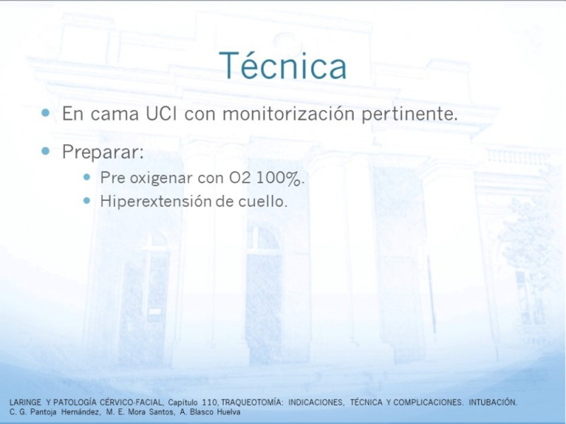 Diapositiva 31 de Traqueotomía: Indicaciones y técnica