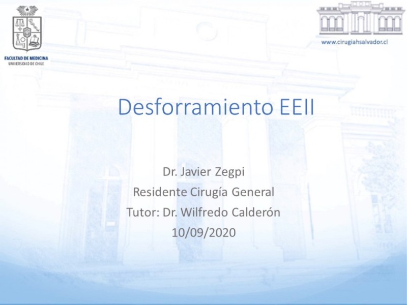Diapositiva 27 de Desforramiento EEII