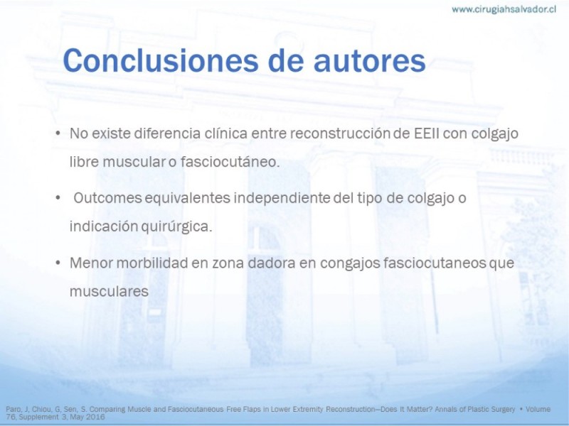 Diapositiva 30 de Colgajos MicroquirúrgicosColgajos Microquirúrgicos