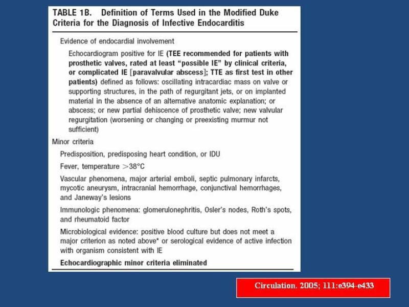 Diapositiva 10 de Endocarditis Infecciosa