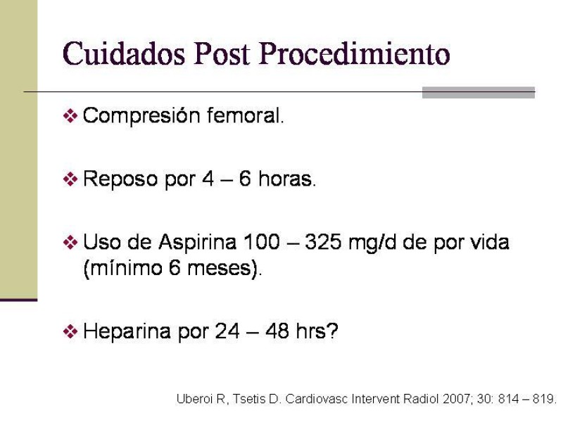 Diapositiva 31 de Tratamiento Endovascular de la Enfermedad Aortoilíaca