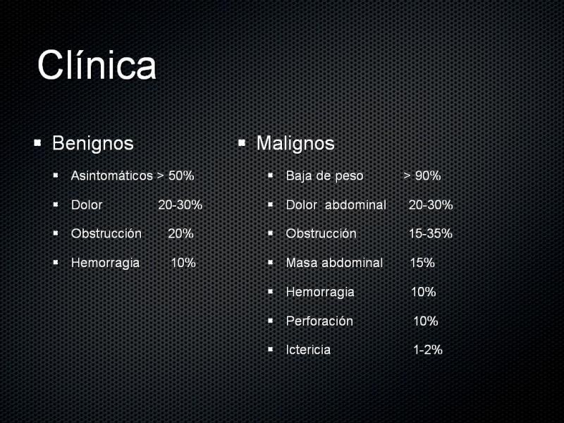 Diapositiva 8 de Tumores de Intestino Delgado